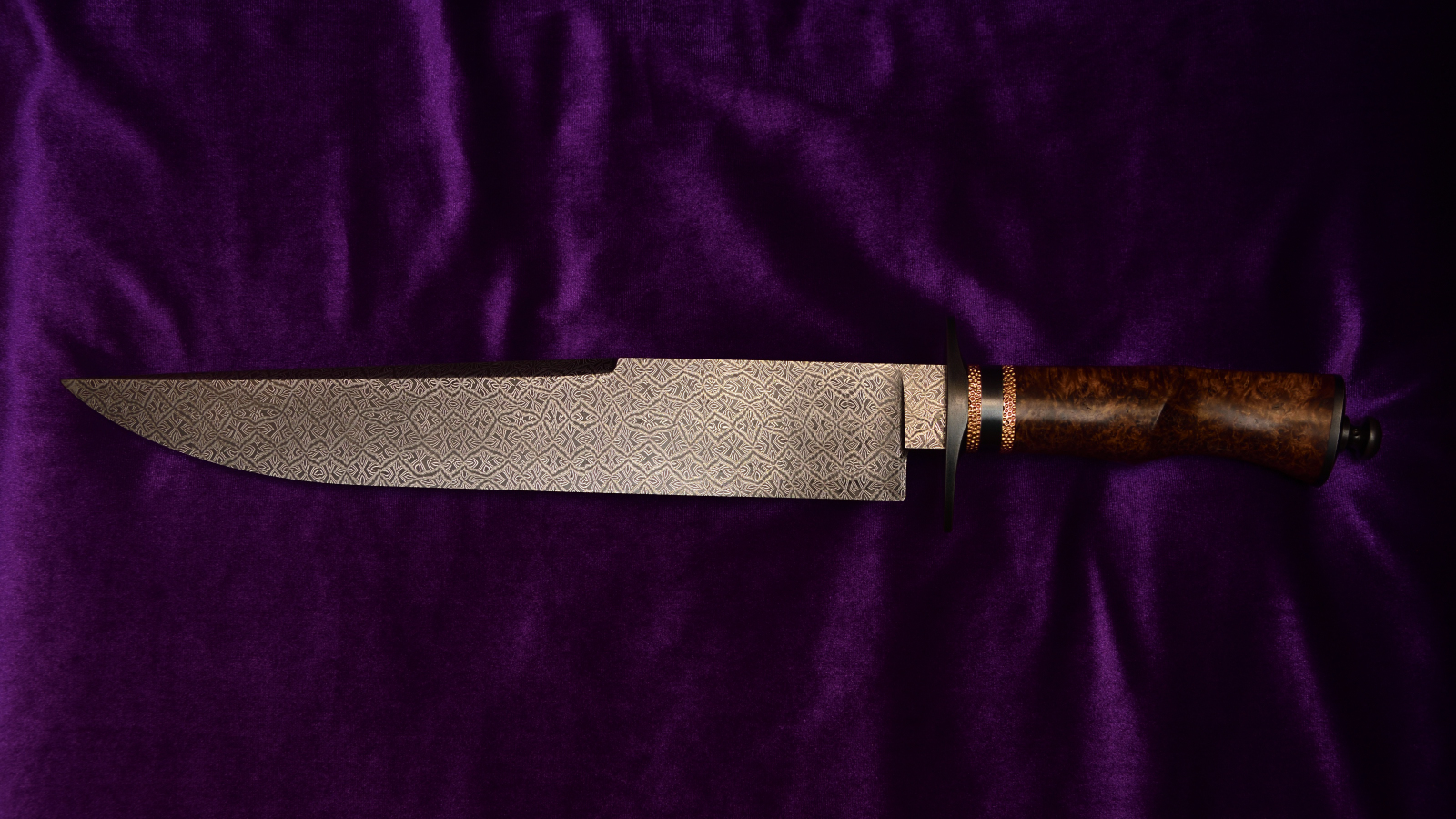 Mosaic Hunting Knife